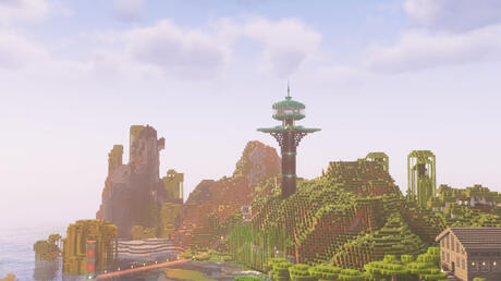 Ghast Docking Station (inspired by Doctor Wasabi)